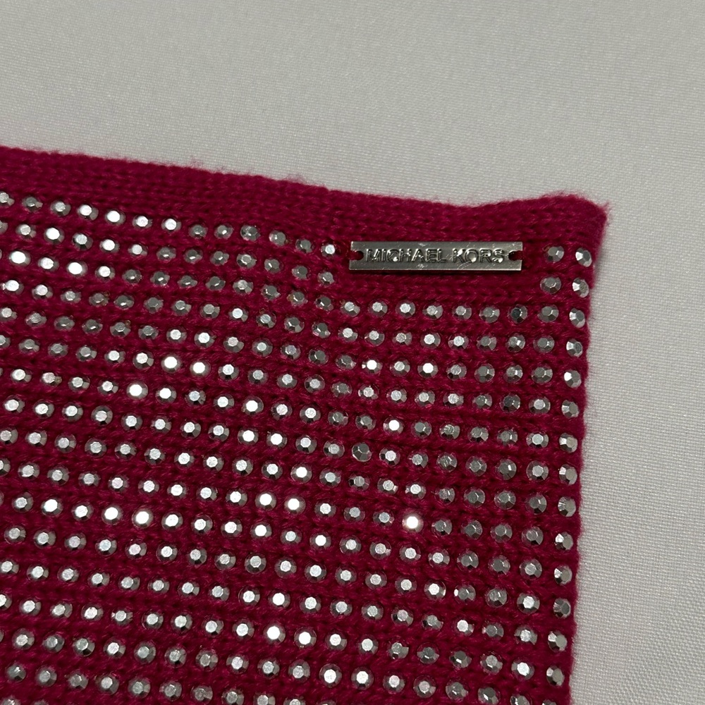 Michael Kors Pink Sequin Headband - Picture 4 of 8